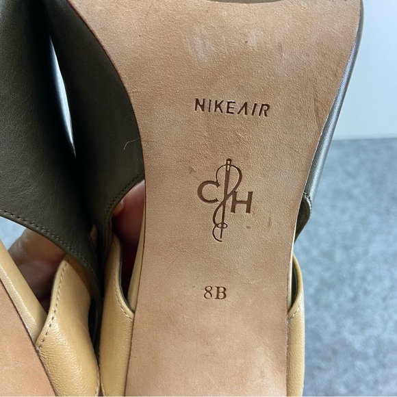 Cole Haan Olive and Tan Heels - Picture 10 of 13